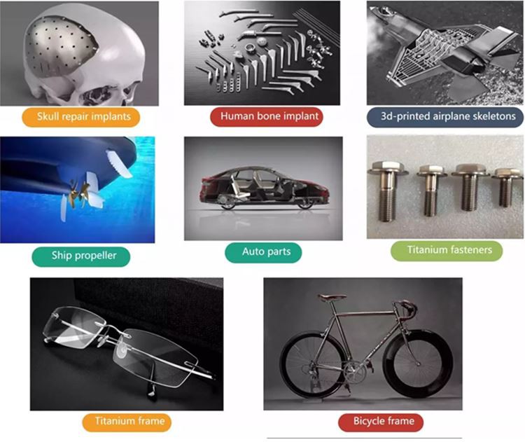 The applicatoions of titanium bar