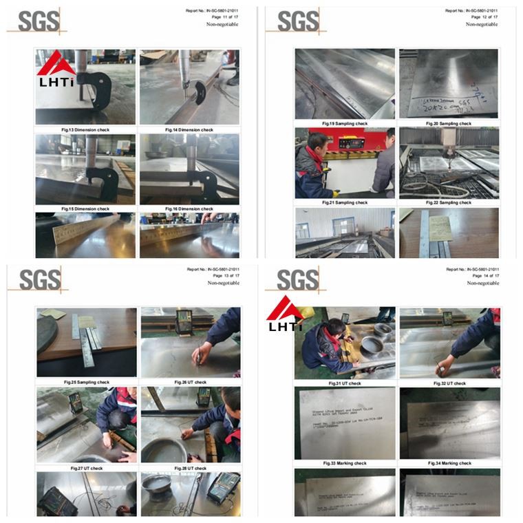 titanium plate--sgs