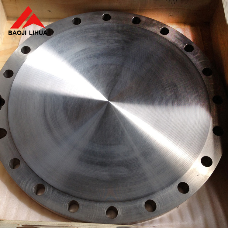 ASME B16.5 Titanium Blind Flange Class 150 Grade 2 Grade 5 Raised Face BLRF for Pipeline Systems 0