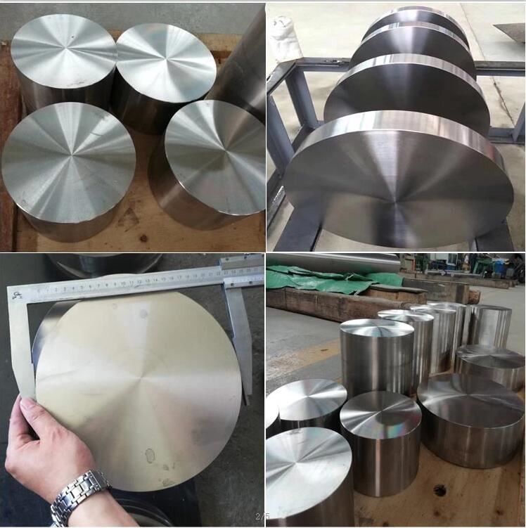 Disco redondo de titanio