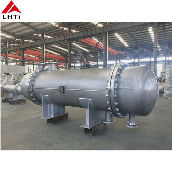 Evaporador de titanio Condensador Intercambiador de calor resistente a la corrosión