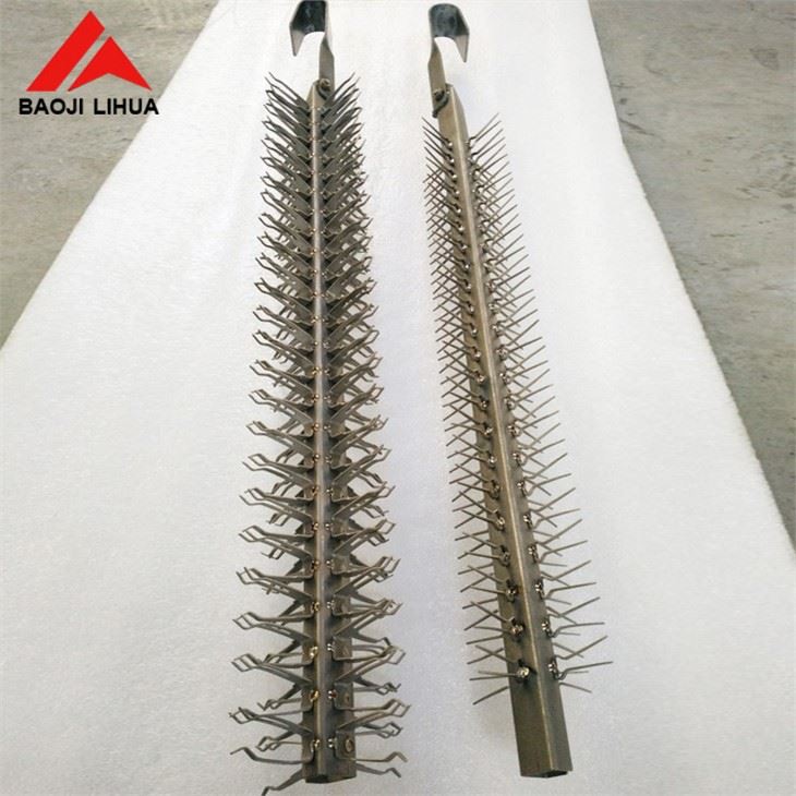 Plantilla y cremallera de titanio