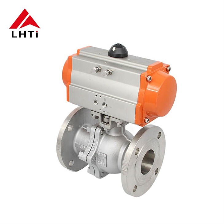 티타늄 Gr2-Gr5 전기 볼 밸브