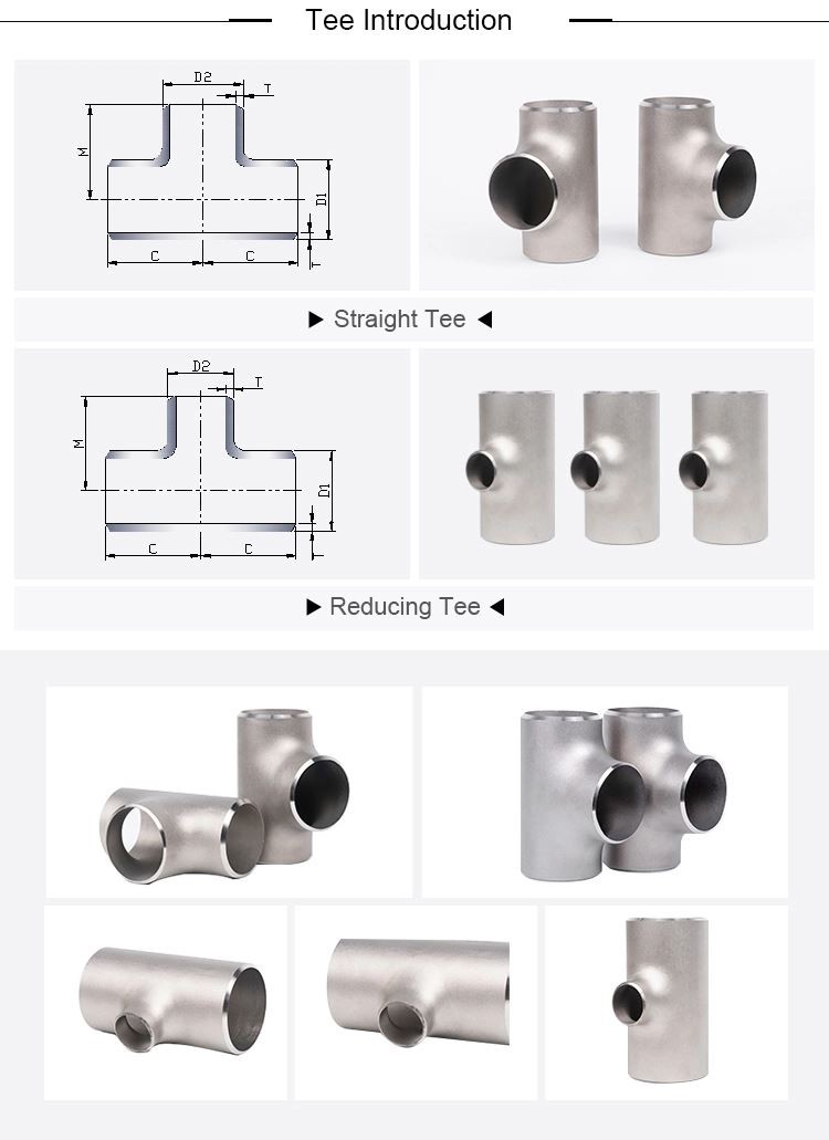 Titanium straight tee