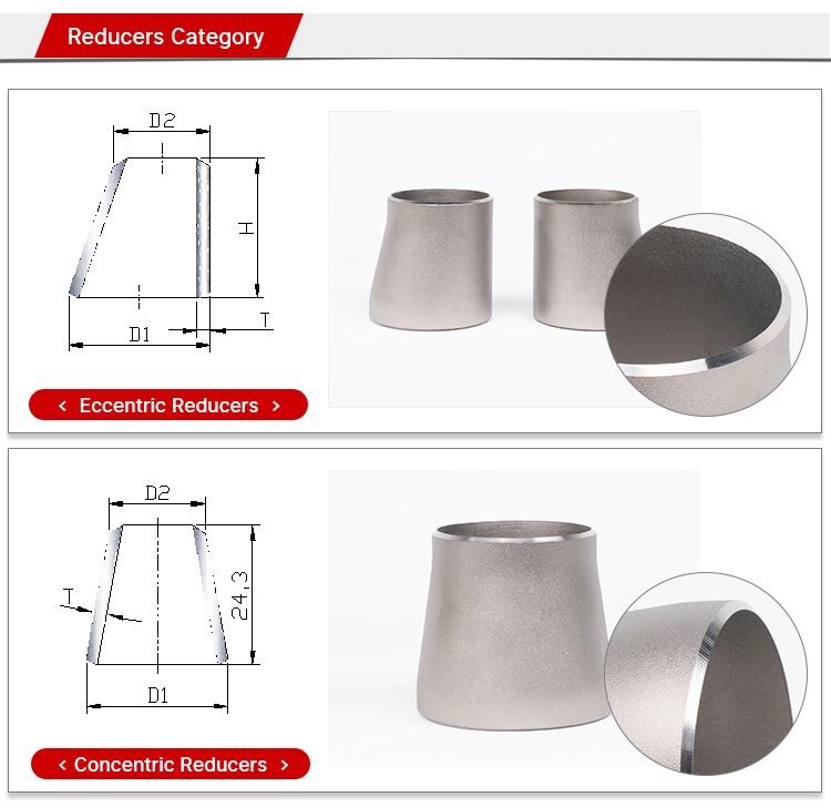 Titanium reducer