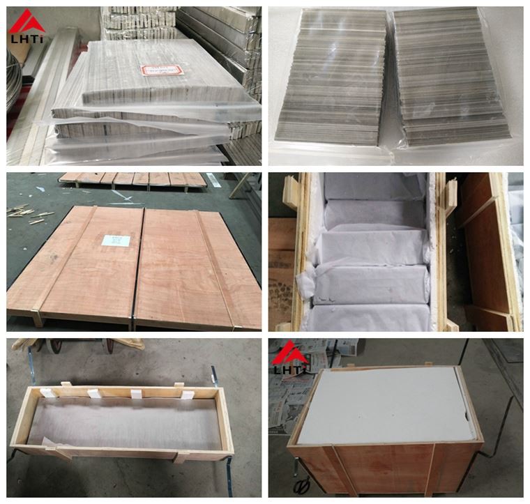 titanium sheet packaging
