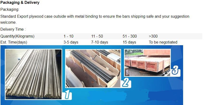 molybdenum bar packaging