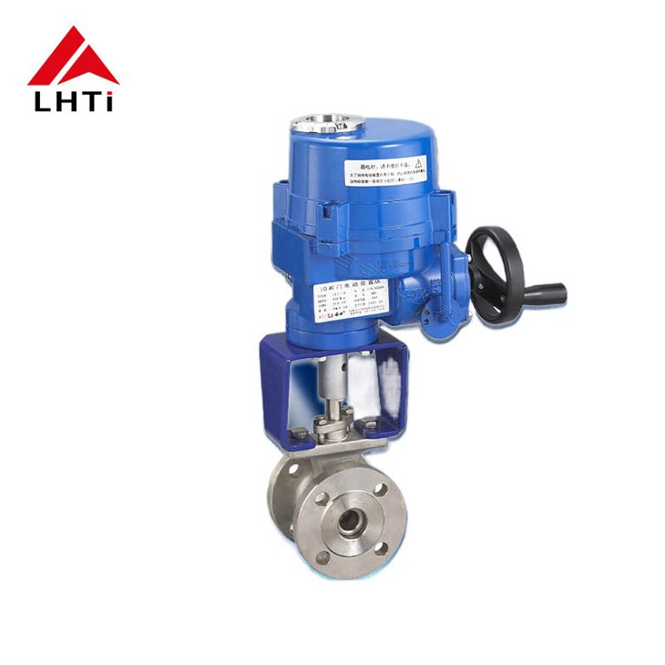 티타늄 볼 밸브 V-포트