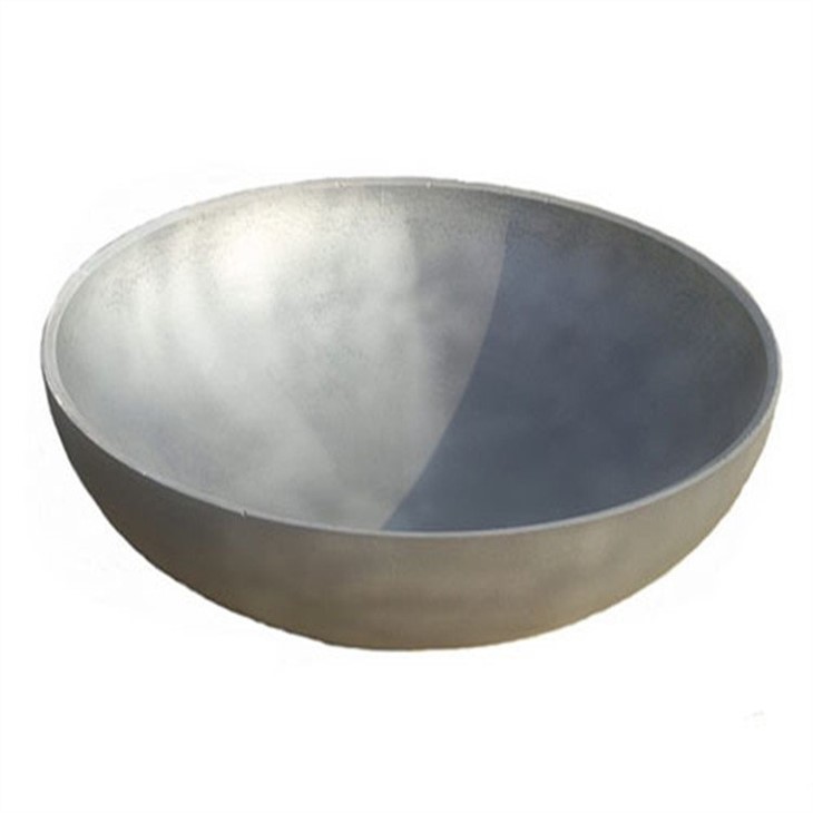 Полусферическая головка резервуара из титанового сосуда под давлением